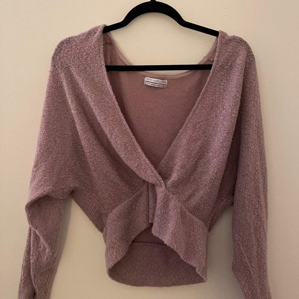 Urban Outfitters Montana Cozy Surplice Top Size M